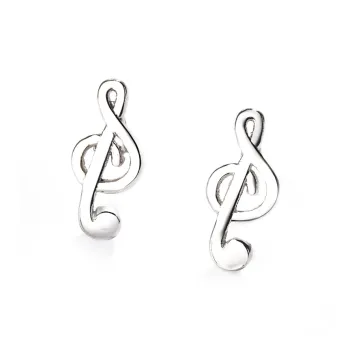 CENTURY&KINDLE S925 Silver Stud Earrings Women's