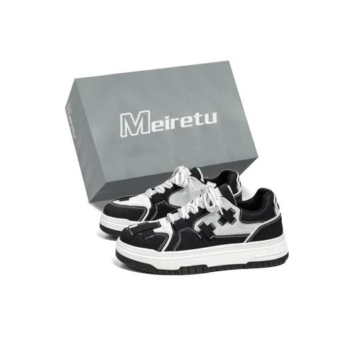 Meiretu Anti Slip Wear Resistant Low Top Skateboard Shoes Men's
