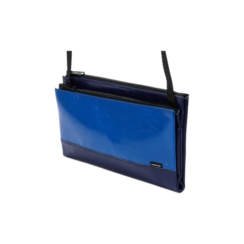 FREITAG Polyester Shoulder Bag, Crossbody Bag Unisex Blue-1