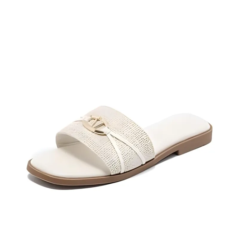TATAYA Metal Abrasion Resistant Slide Slippers Women's-9