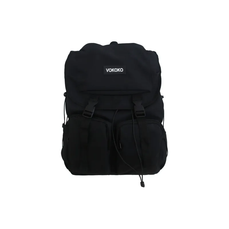 H YXIANG Nylon Backpack Unisex Multicolor-3