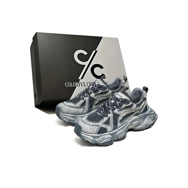 Colorful Creations Low Top Chunky Sneakers Men's-6