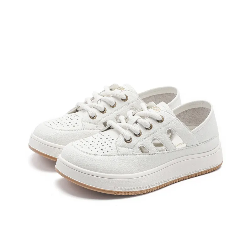 RED DRAGONFLY Casual Single Shoes Women's White-2