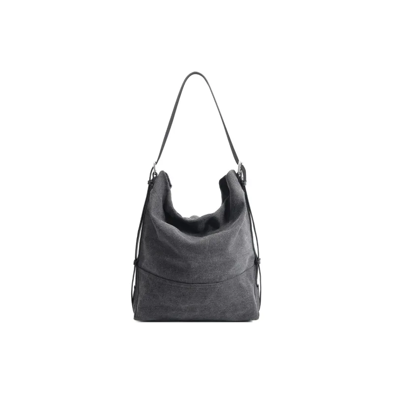 YOCAMU Canvas Shoulder Bag Regular Women's Multicolor-7