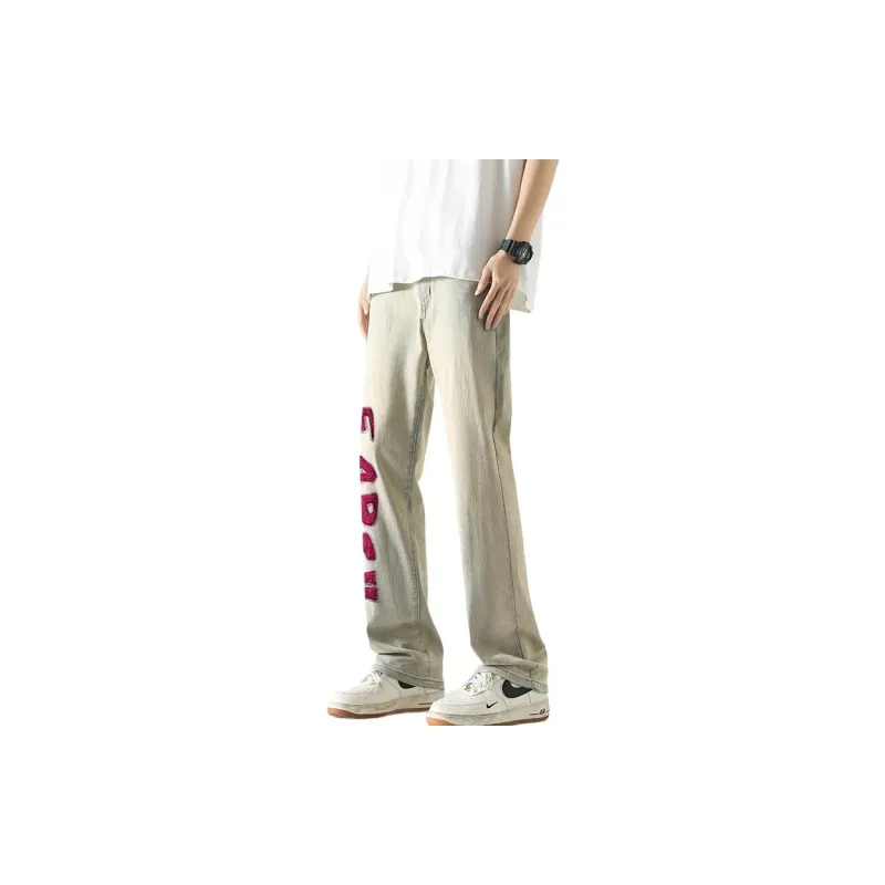 SUNSETMONENT Jeans Unisex Yellow Mud-2