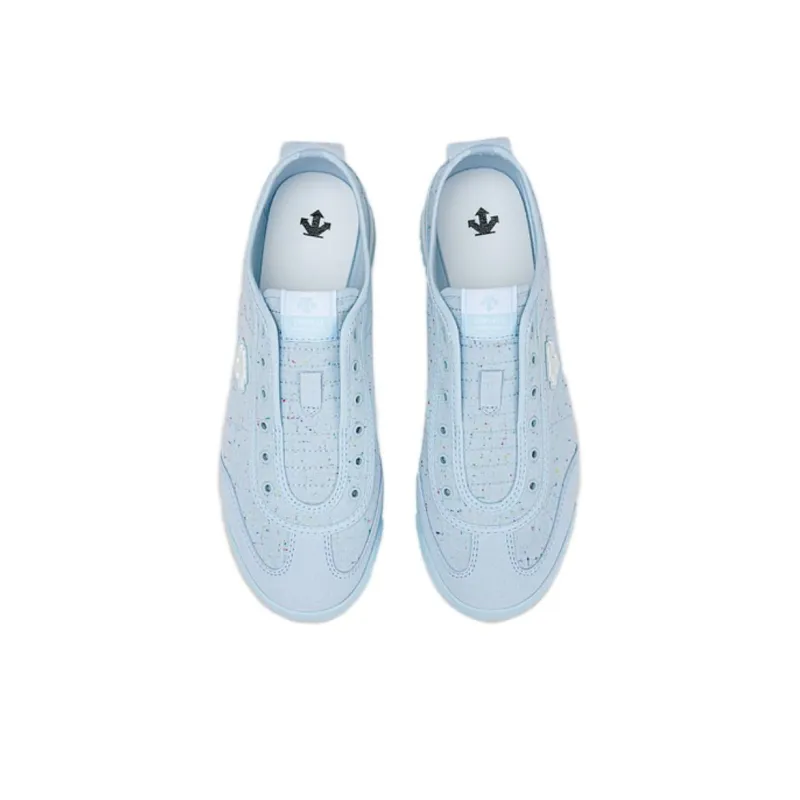 DESCENTE Low Top Casual Shoes Women's Blue-2