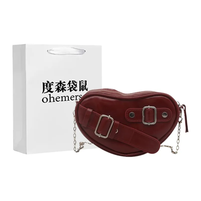 Dusen Kangaroo PU Shoulder Bag Regular Women's Multicolor-10