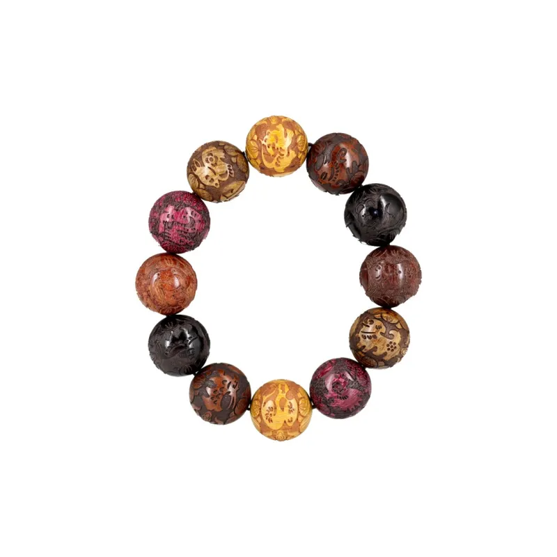 There Is You In The Long World Dalbergia Cochinchinensis Bracelets Unisex-0