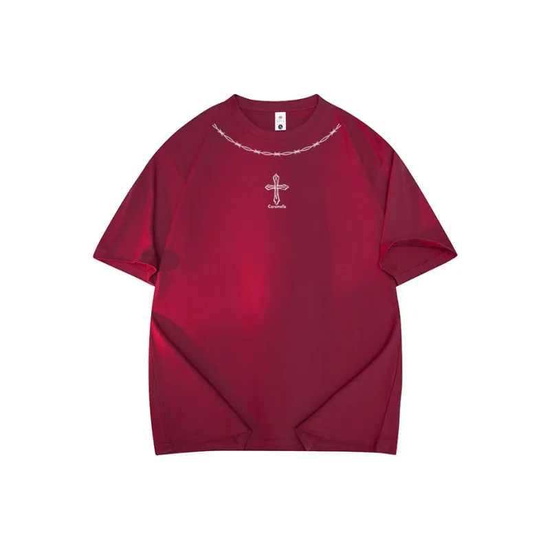 Caramella Drop Shoulder Sleeve T Shirt Women's-16