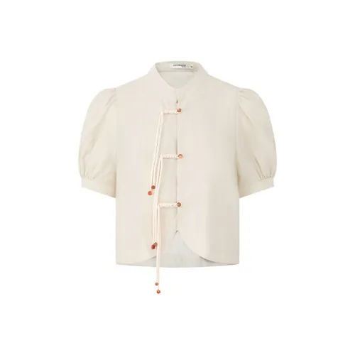 JOY SPEAKER Shirts Women's Apricot
