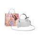 Ecru+Charm+Shopping Bag