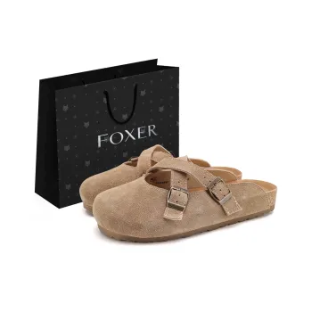 FOXER Abrasion Resistant Closed Toe Slippers Women's