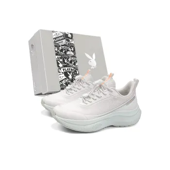 Playboy Low Top Running Shoes Women's White Pink Green