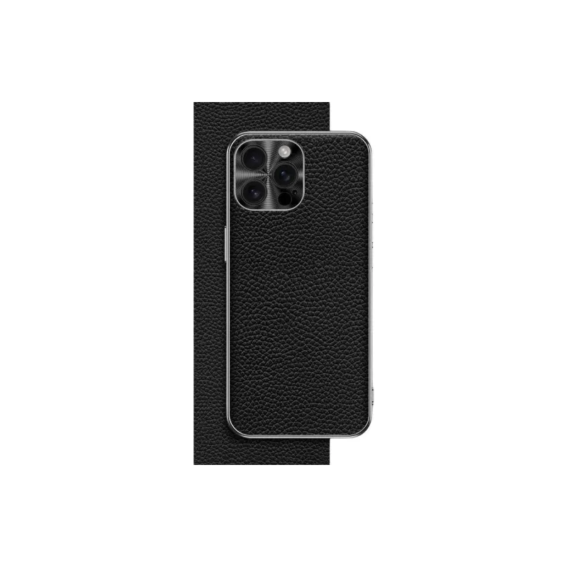 Record Star Leather Material Fully Enclosed Impact Resistant Phone Cases Compatibility Apple 16 Pro Business Formal-9