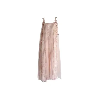 ADXKM Slip Dresses Women's Light Pink