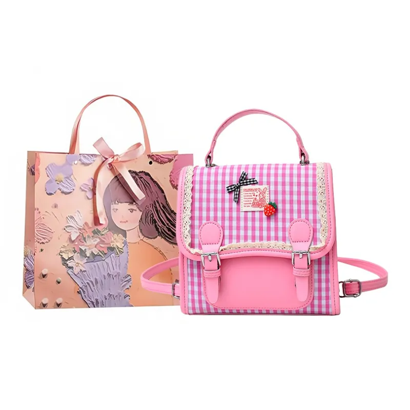 PARK DANCE PU Backpack Women's Multicolor-8