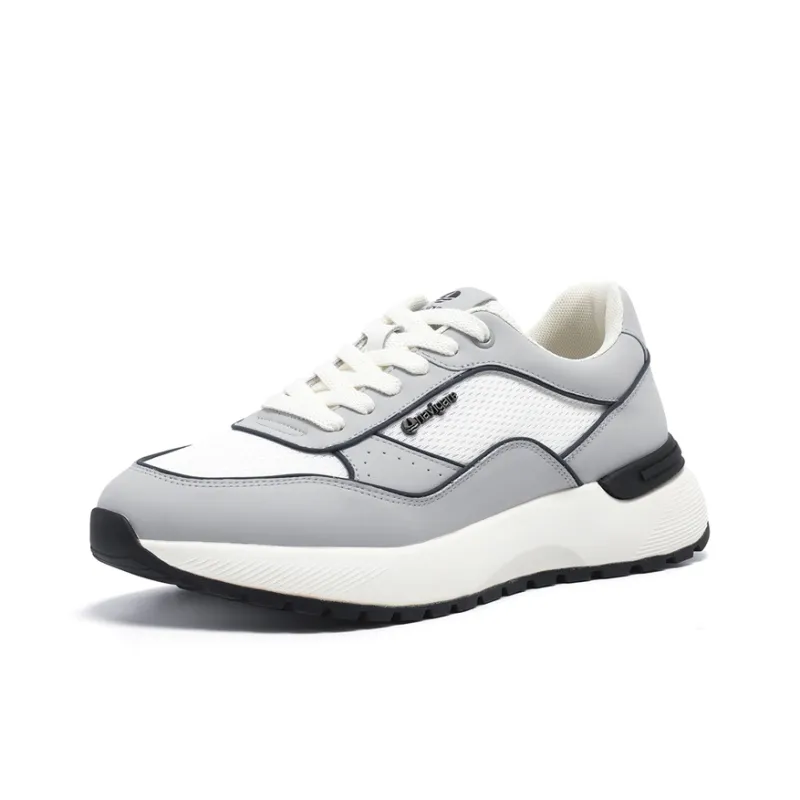 NAVIGARE Low Top Casual Shoes Men's White Gray-1