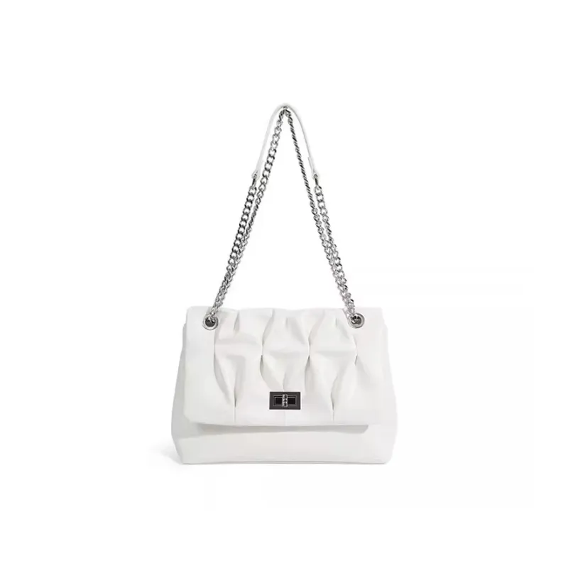 Jade En Plus PU Shoulder Bag Regular Women's Ink Stone Black/Milk White/Soft Pink-8