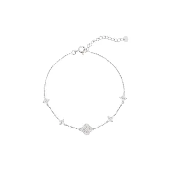 YDE S925 Silver Bracelets Women's