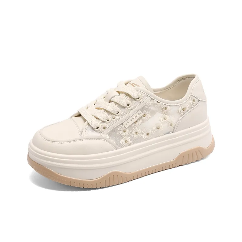 RED DRAGONFLY Low Top Skateboard Shoes Women's-1