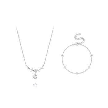 KUMET Sterling Silver Necklaces Women's