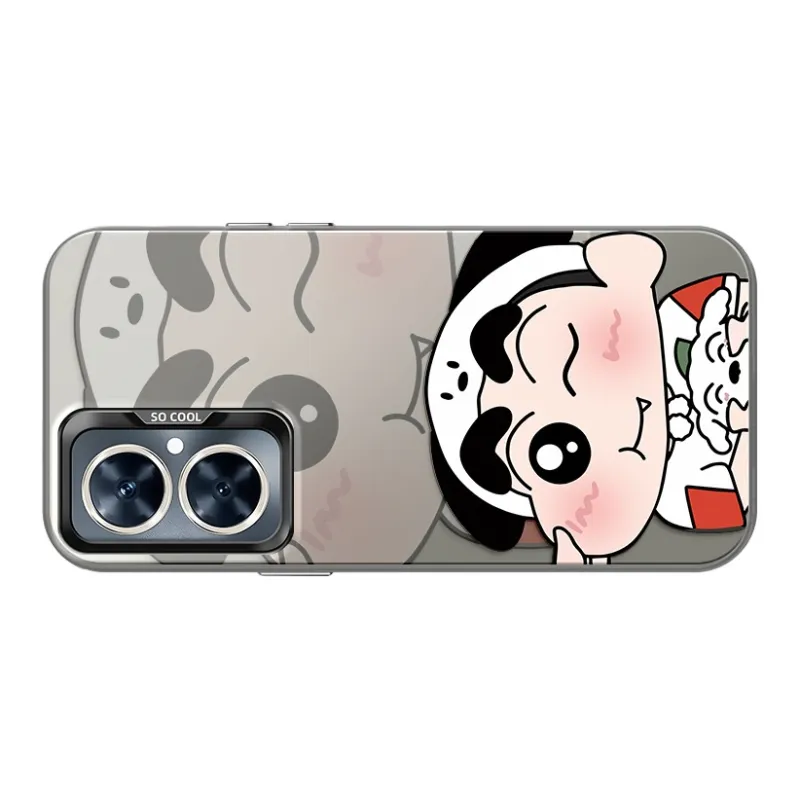 YICAIJIA Matte Material Pinched Cheeks Newborn H Phone Cases Compatibility With MVMOM 20/30 Trendy And Cool-4