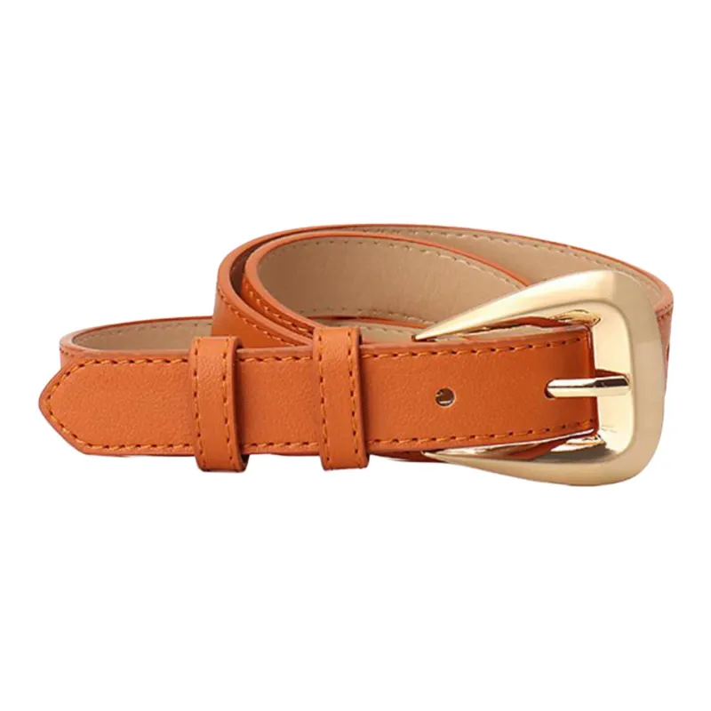JEANSWEST PU Leather Belts Women's 2.3CM-7