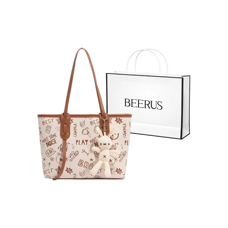 BEERUS PU Tote Bag, Shopping Bag, Shoulder Bag Unisex Multicolor-30