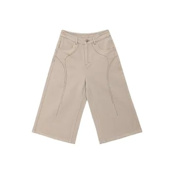 You Cow Me Pants Denim Shorts Women's