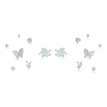 YOASOBI Alloy Stud Earrings Women's