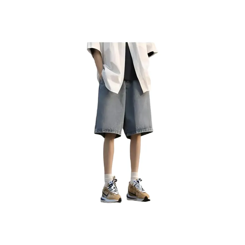 KAIPAINEN Denim Shorts Men-5