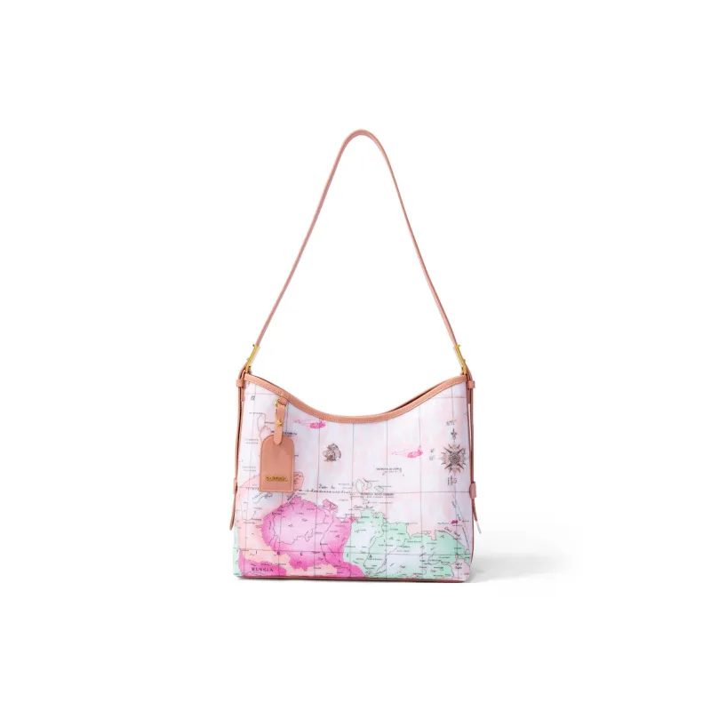 PAPRIKA Cow Leather Shoulder Bag Regular Women's Multicolor-4