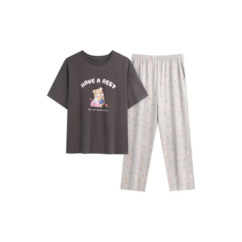 HUADAOJI Women's Pajama Sets-0