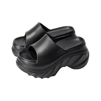 LUNNIFEIYA Seaside Beach Height Increasing Sandal Black, Khaki, Rose Red, Desert Tan, Multiple Styles