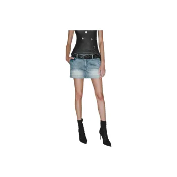 URBAN REVIVO Denim Short Skirts Women's