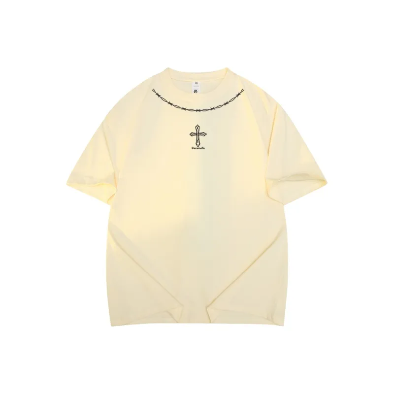 Caramella Drop Shoulder Sleeve T Shirt Women's-20