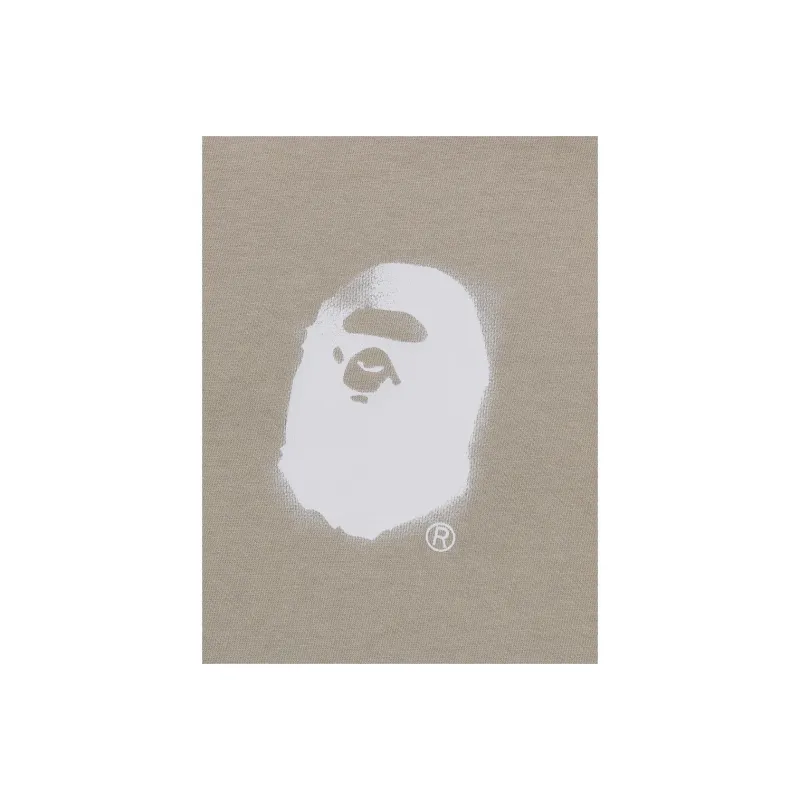 A BATHING APE Pigment Print Ape Head Relaxed Fit Tee-6