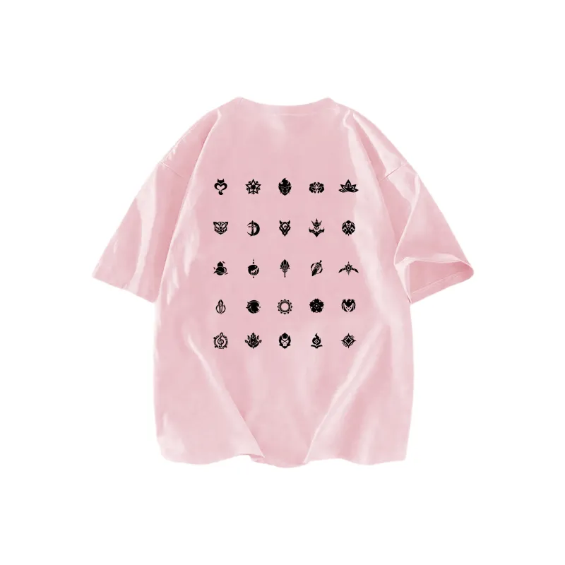HONOR OF KINGS Short Sleeved T Shirts Hero Logo Unisex-12