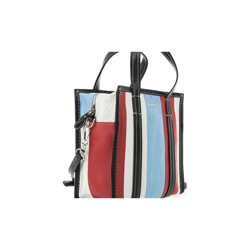 Balenciaga Sheepskin Tote Bag Shopping Bag Crossbody Bag One Shoulder Handbag Women's Blue/White/Red/Black-3