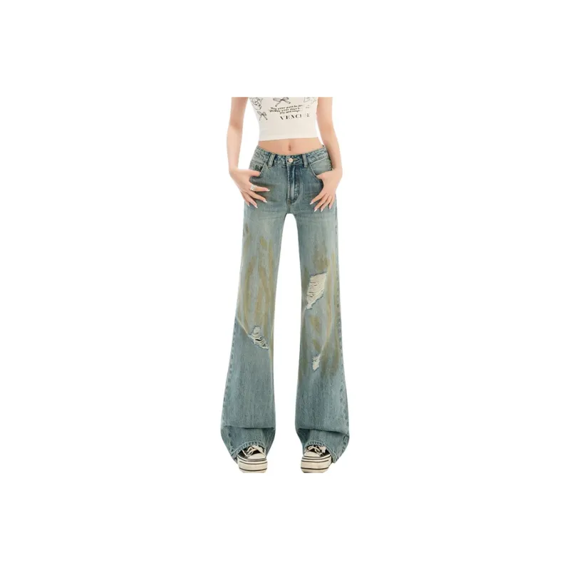 NHZN Jeans Women's Vintage Blue-0