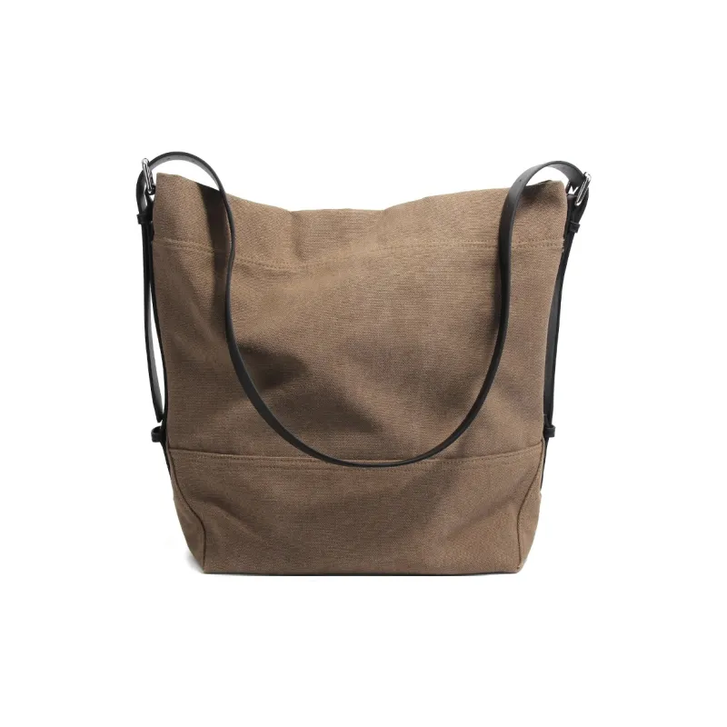 YOCAMU Canvas Shoulder Bag Regular Women's Multicolor-0