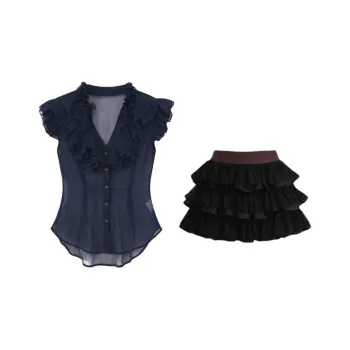 AURORA MUSE Two Piece Skirt Sets Women's