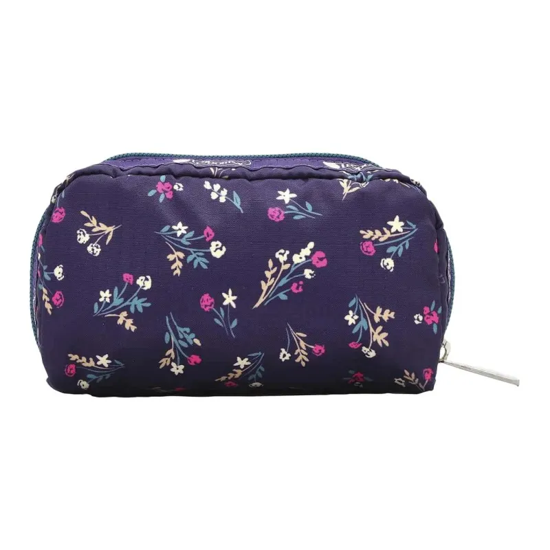 LeSportsac Nylon Makeup Bag Women's Orchid Purple-0