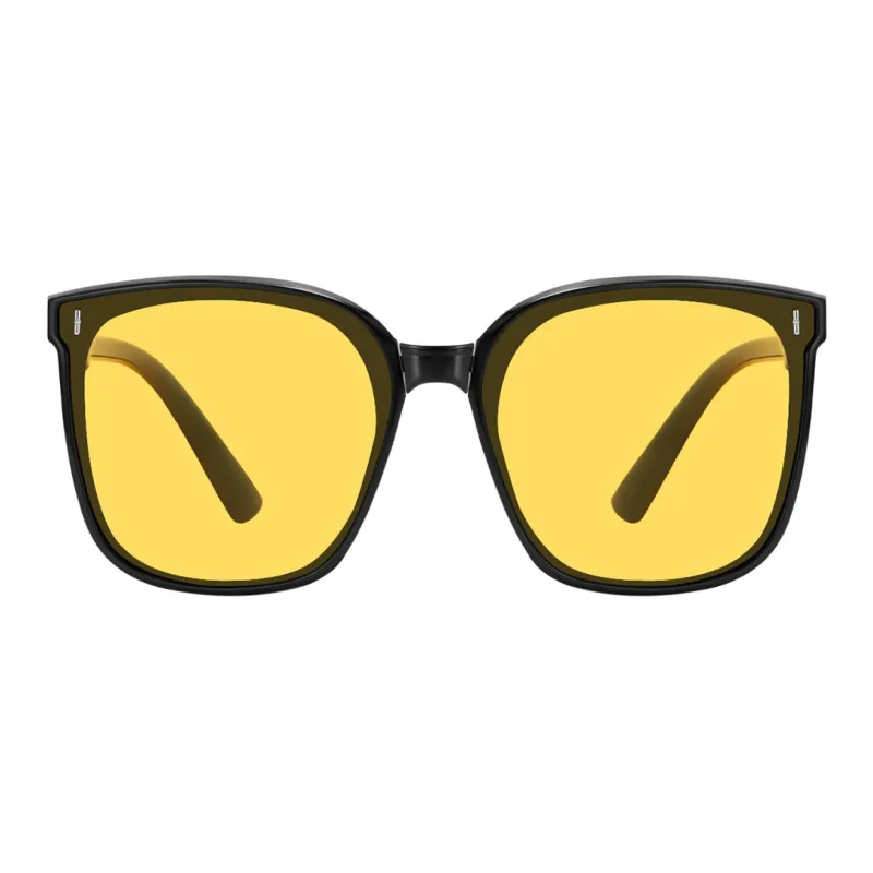 MUYKUY TR/Memory Plastic Square Sunglasses Unisex-18