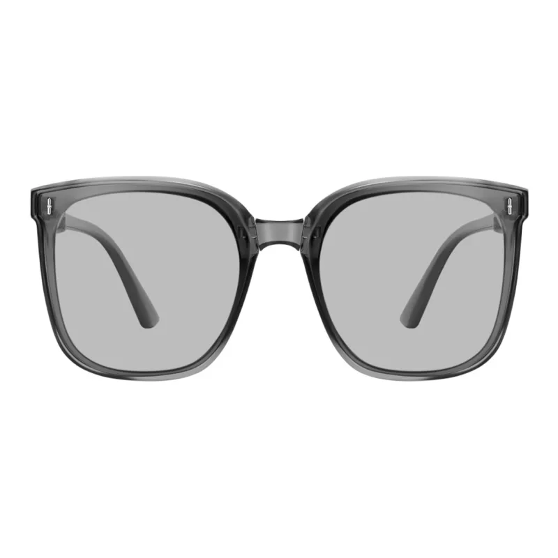 MUYKUY TR/Memory Plastic Square Sunglasses Unisex-2