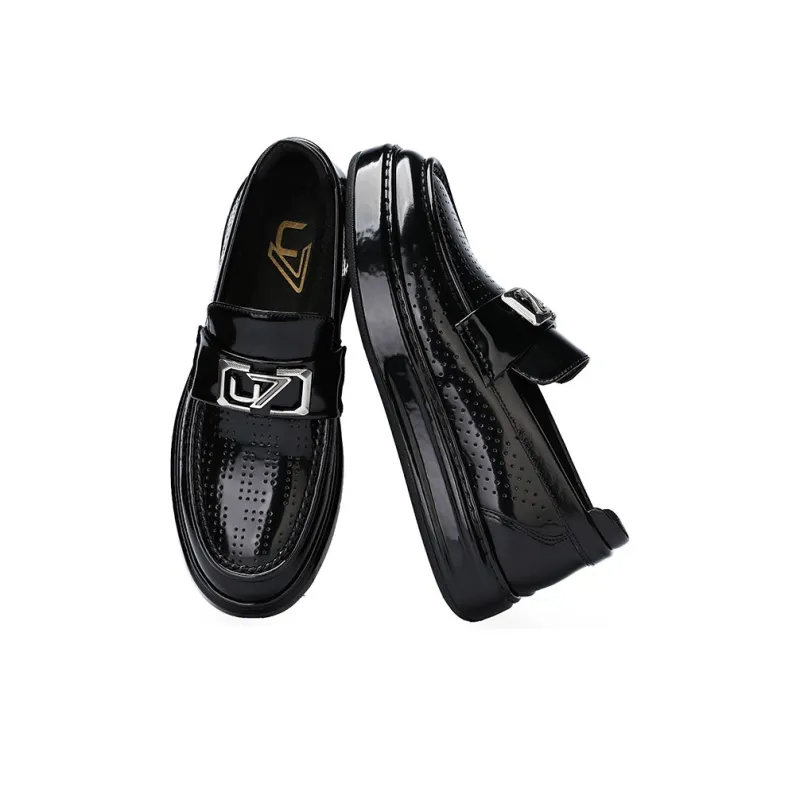 U7 Loafers Men Black-2
