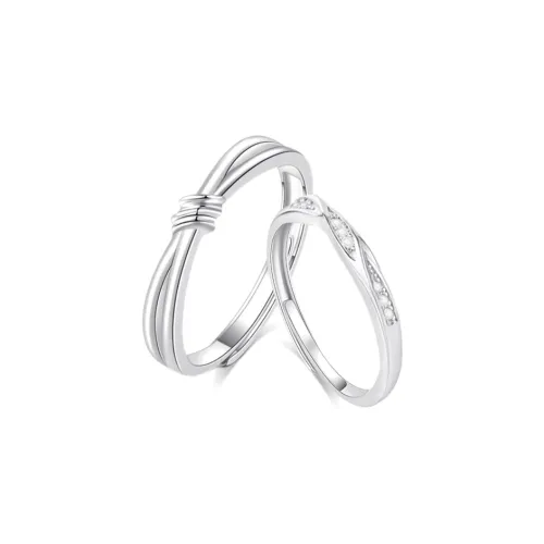 JUICY Air S999 Fine Silver Rings Unisex