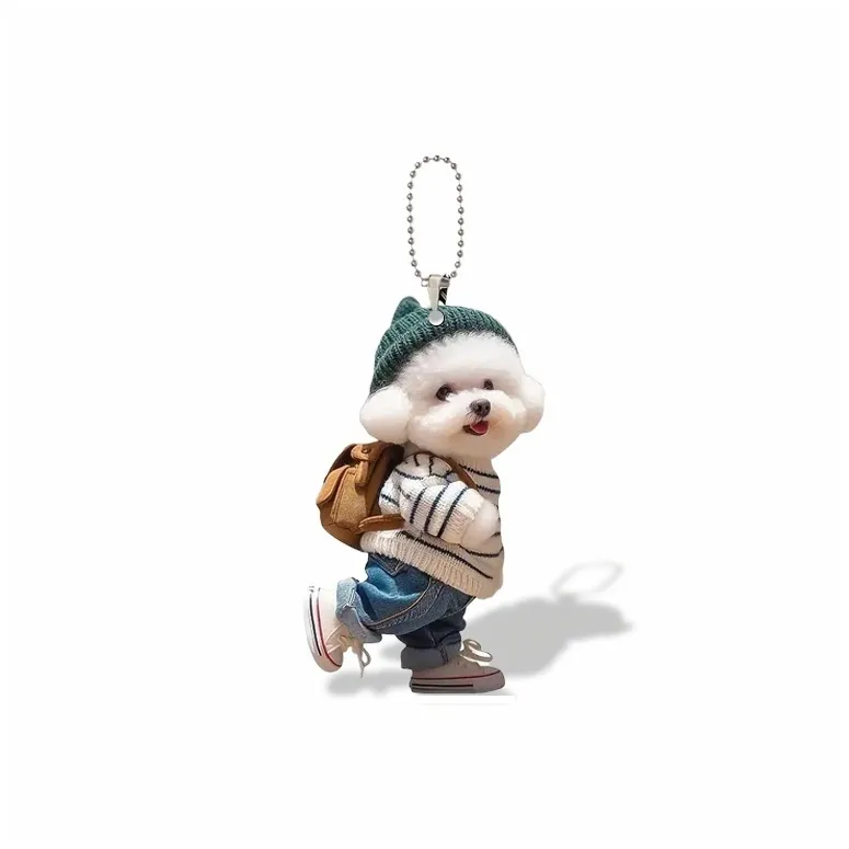 QIONGRUIGE QR Acrylic Pendants Unisex-0