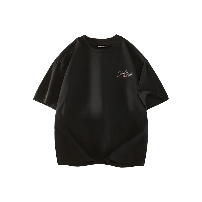 SOIE T Shirts Unisex Black-1