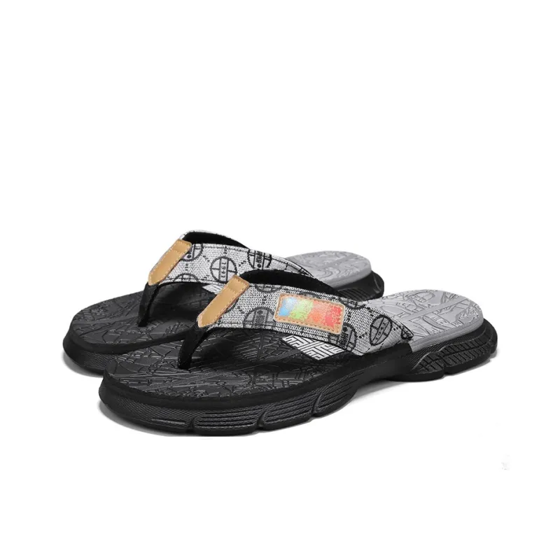 Colorful Creations EVA Quiet Abrasion Resistant Slip Resistant Quick Dry Flip Flops Men's-2